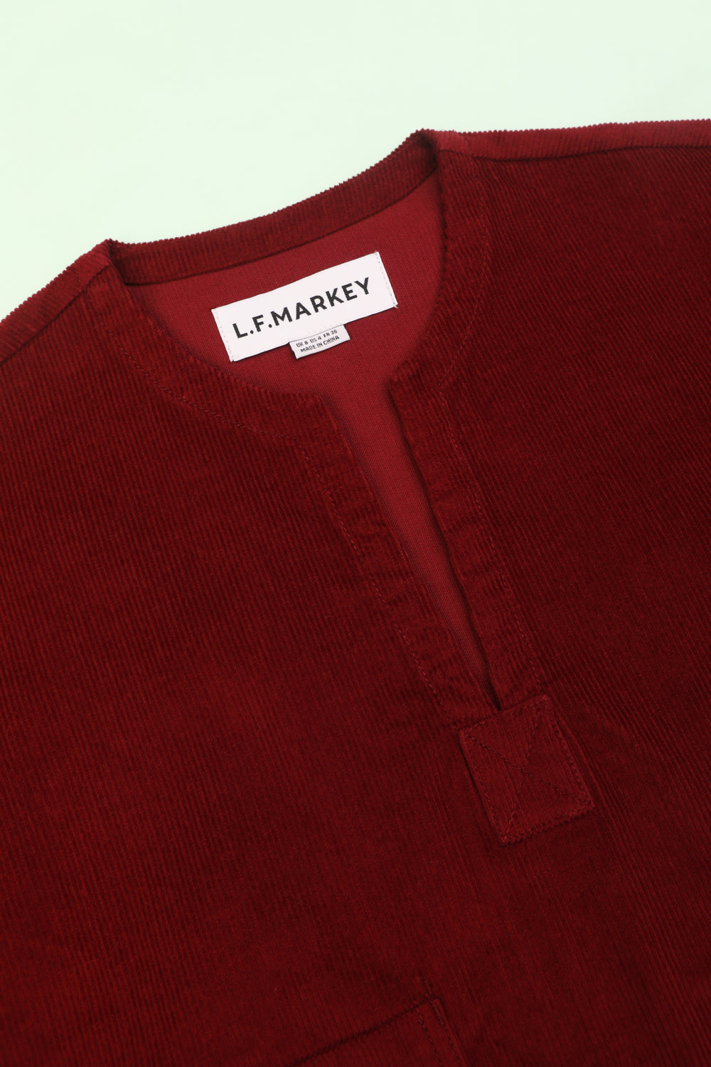 L F Markey Trent Top Burgundy