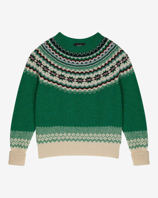 Lowie Green Caerphilly Fairisle Jumper