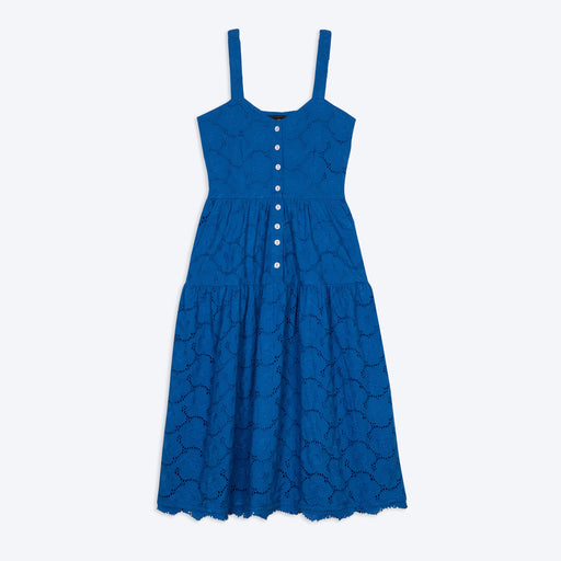 Lowie Cobalt Broderie Josephine Dress