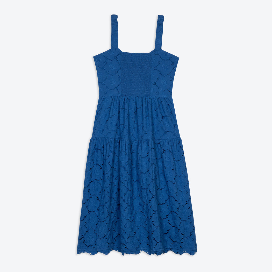 Lowie Cobalt Broderie Josephine Dress