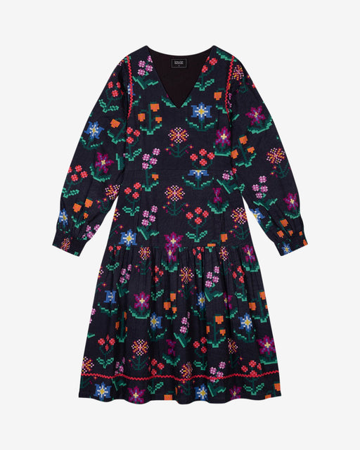 Lowie Needlepoint Print Lottie Dress