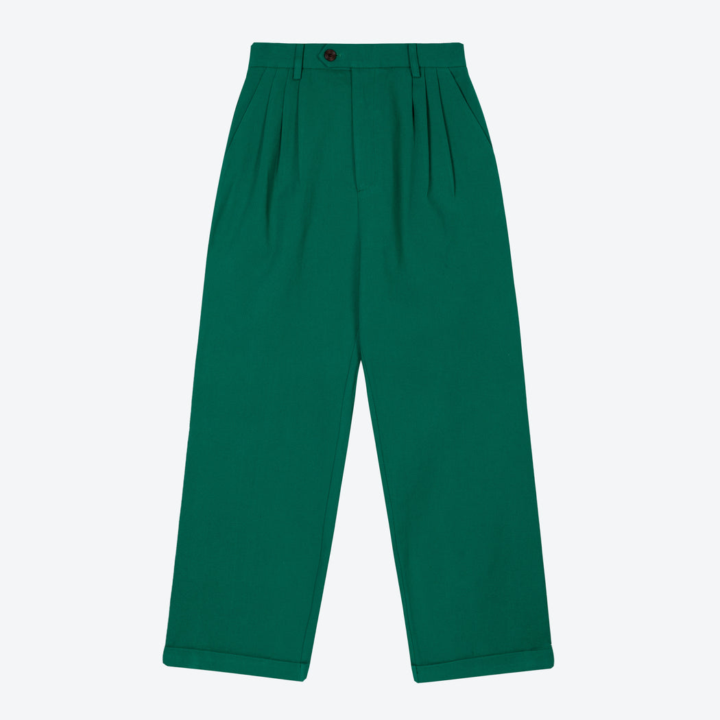 Lowie Drill Pixie Pleat Front Trouser