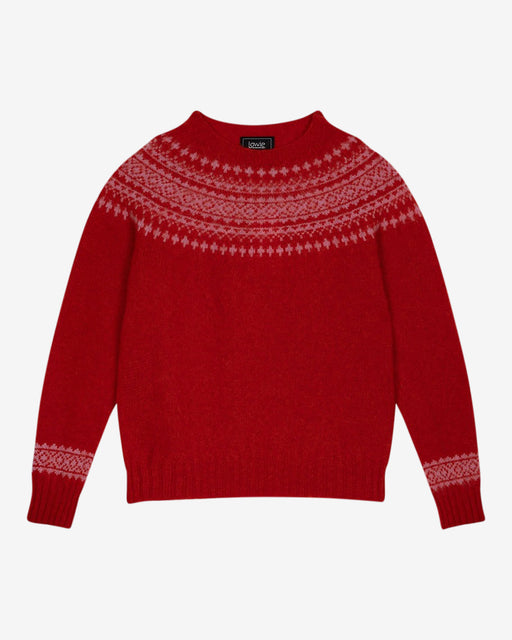 Lowie Red + Pink Snow Jumper