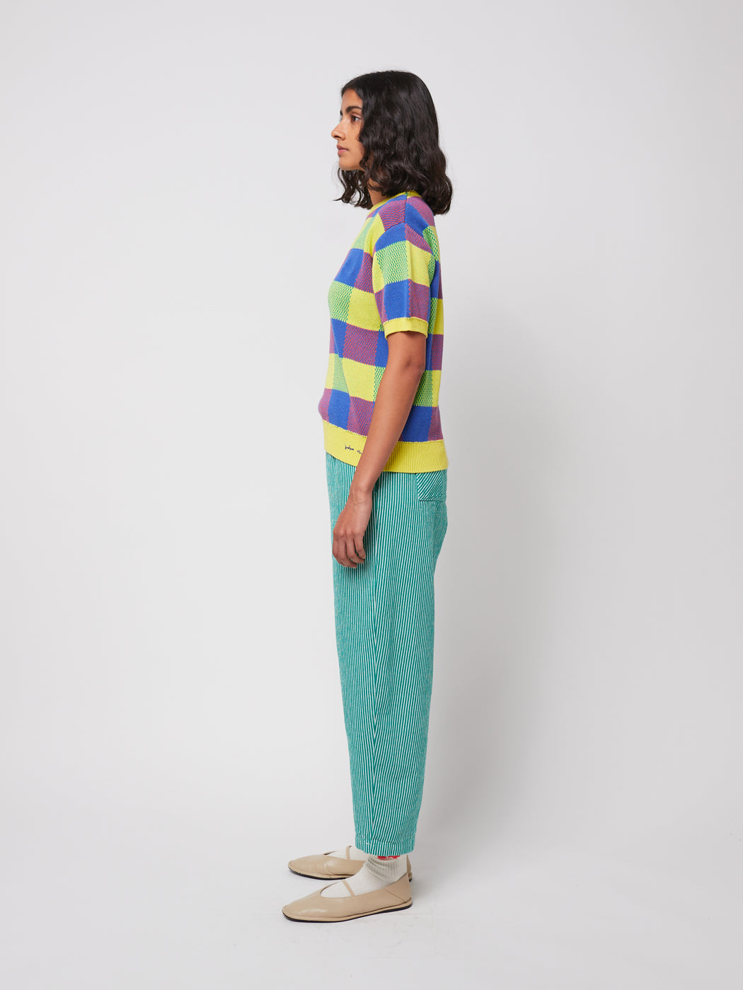 Bobo Choses Striped Twill Cocoon Pants