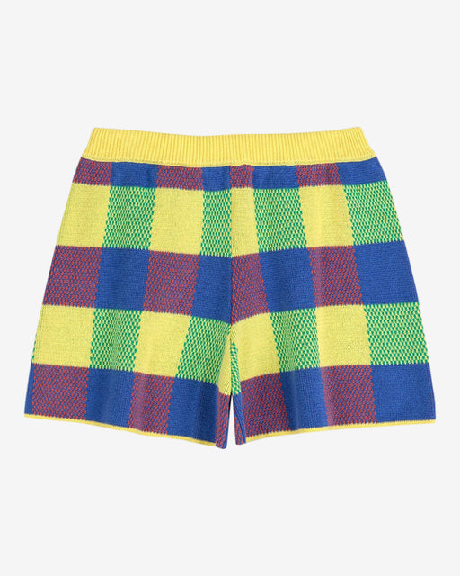 Bobo Choses Vichy Knitted Short