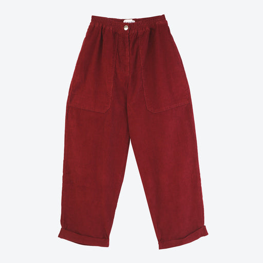 L F Markey Beckett Trouser Burgundy