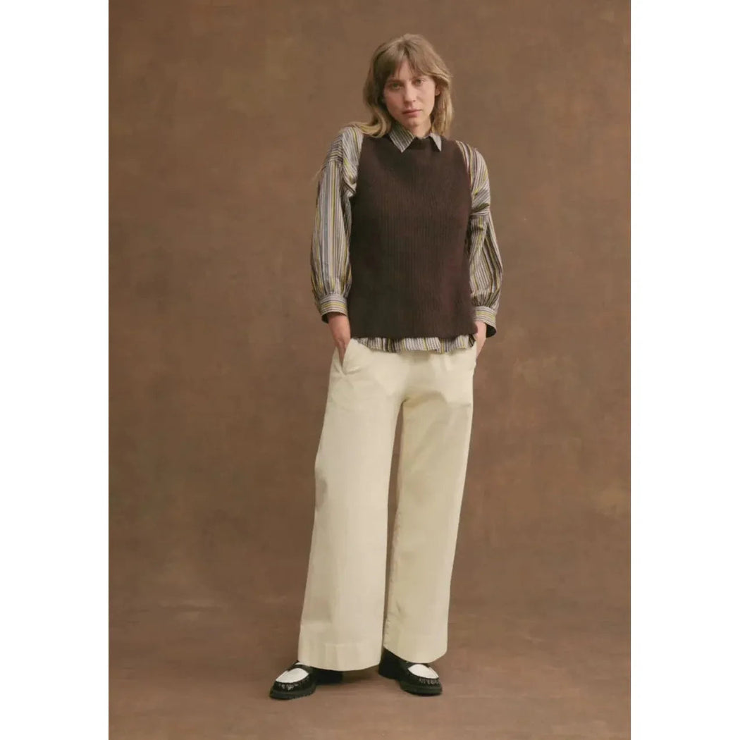 Hod Cream Jimmy Trousers