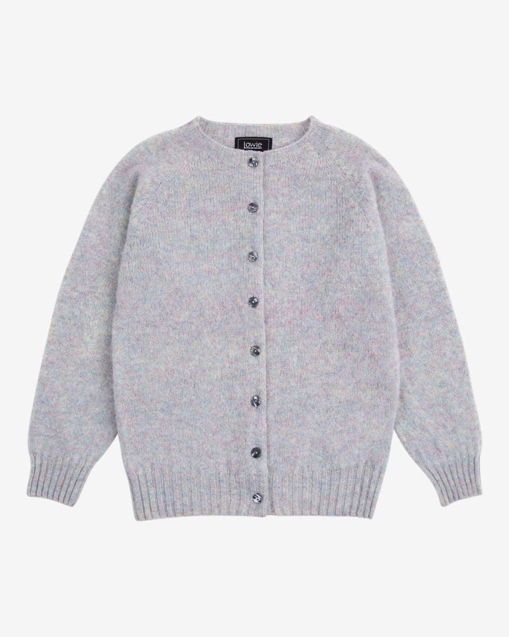 Lowie Scottish Pearl Classic Brushed Cardigan