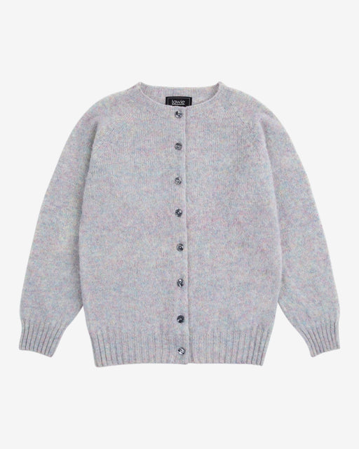 Lowie Scottish Pearl Classic Brushed Cardigan