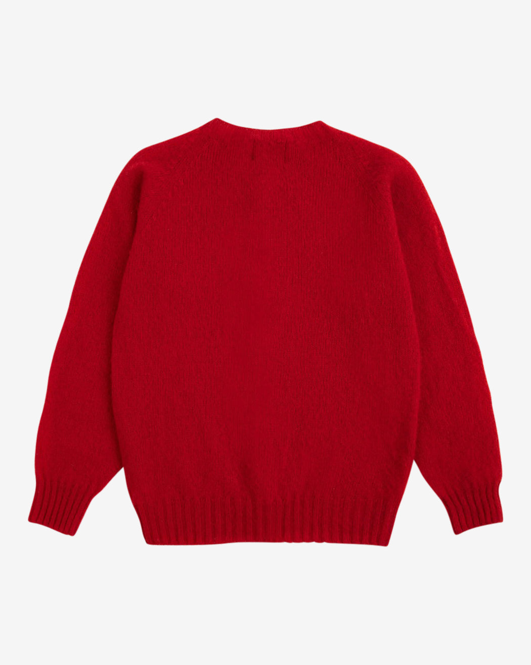 Lowie Scottish Red Classic Brushed Cardigan