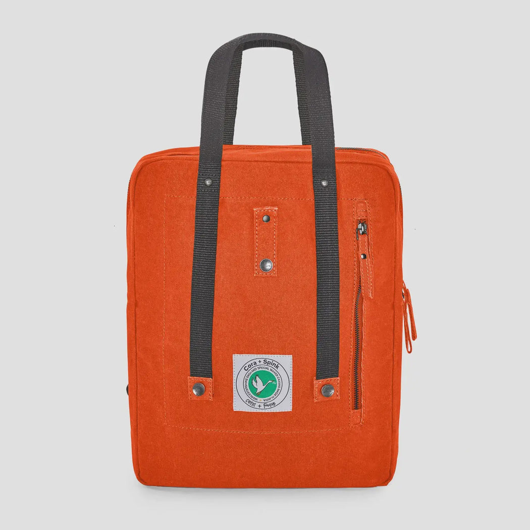 Cora + Spink Orange Poly Bag