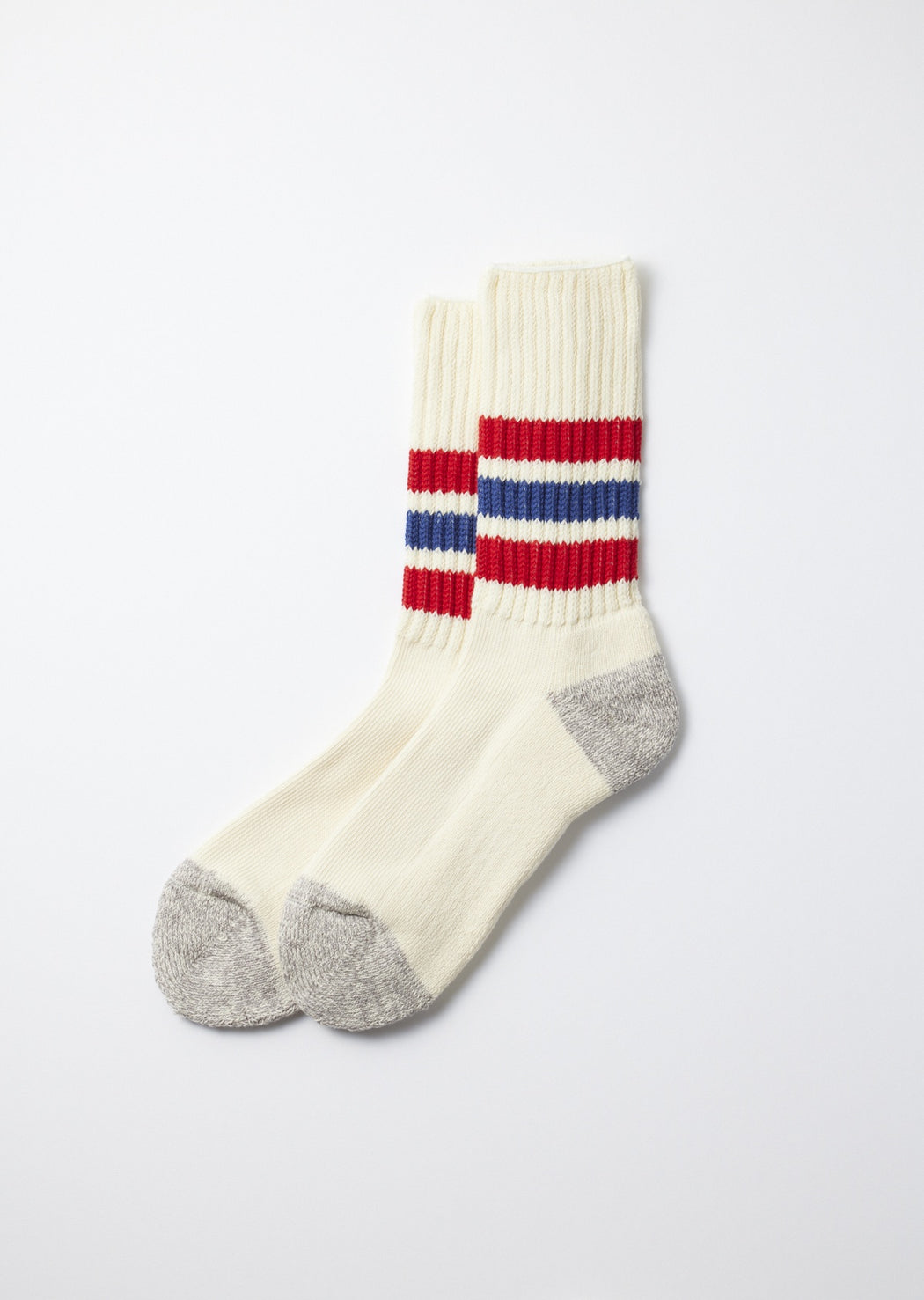 RoToTo Ribbed Red/Blue Socks