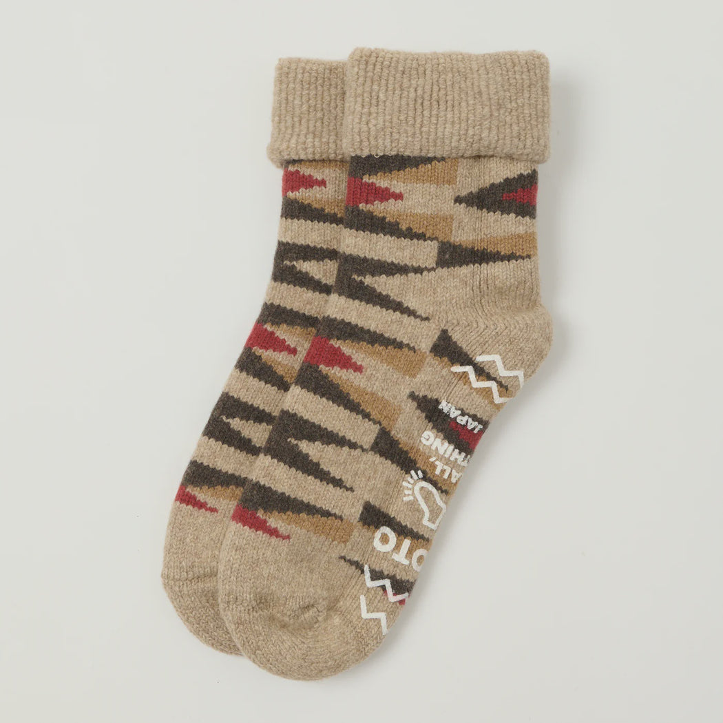 Rototo Native Merino Room Socks