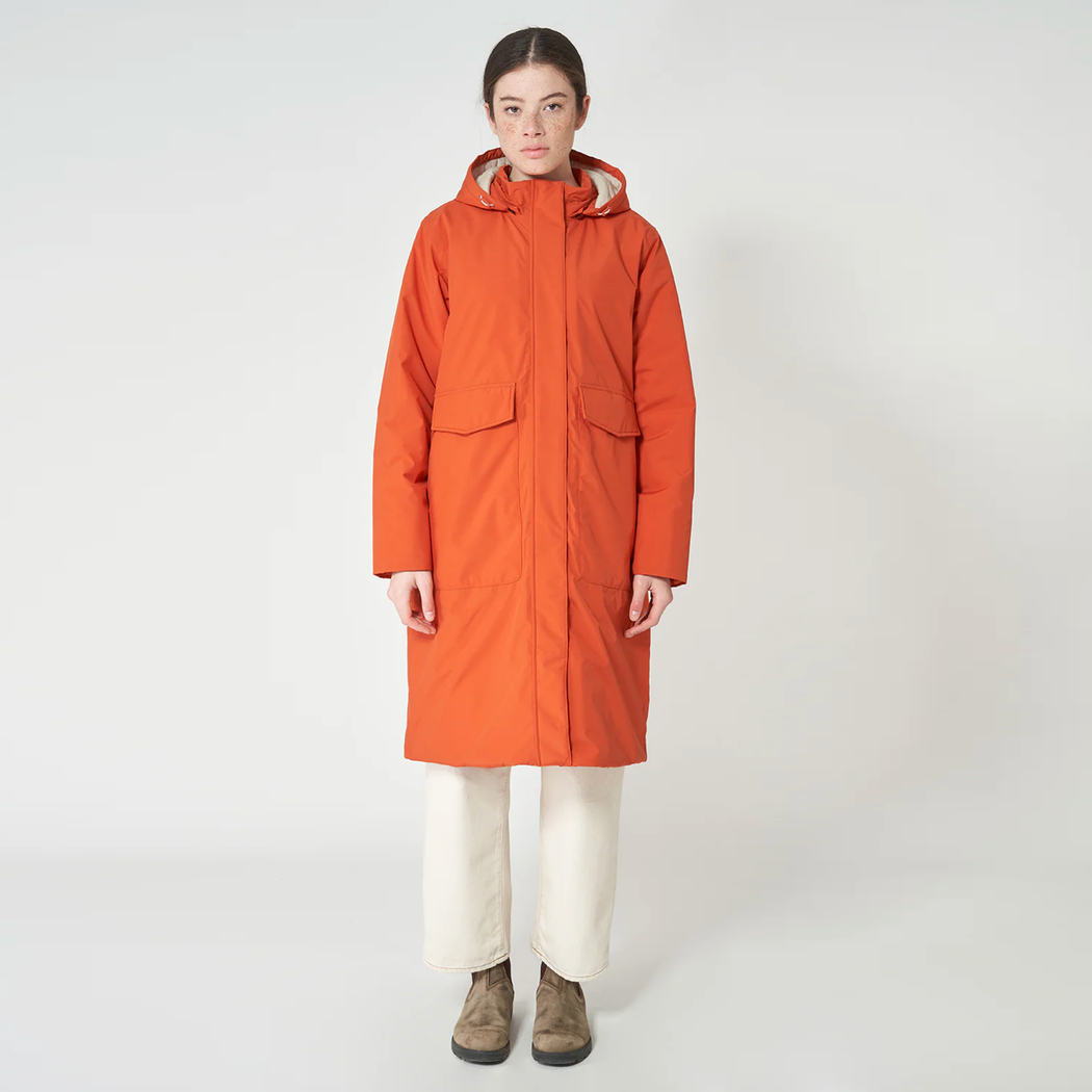 Tantä Schnee Burnt Ochre Waterproof Raincoat