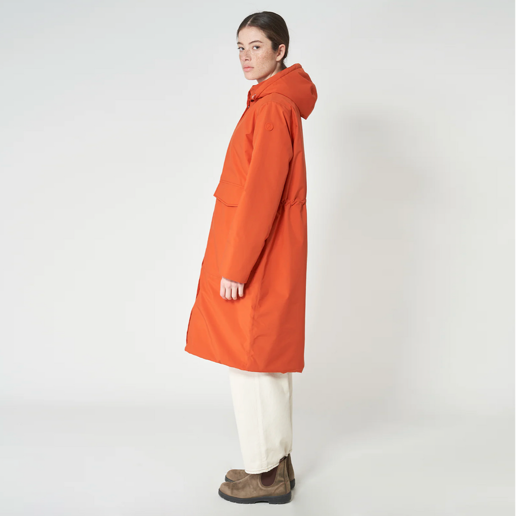 Tantä Schnee Burnt Ochre Waterproof Raincoat Jacket