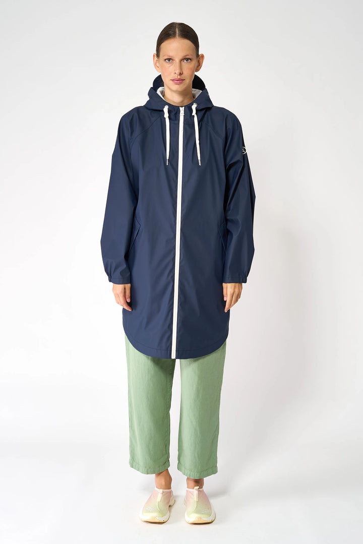 Tantä Navy Sky Raincoat