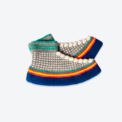 Lowie X Nasogi Weaves Slippers - Grey & Blue