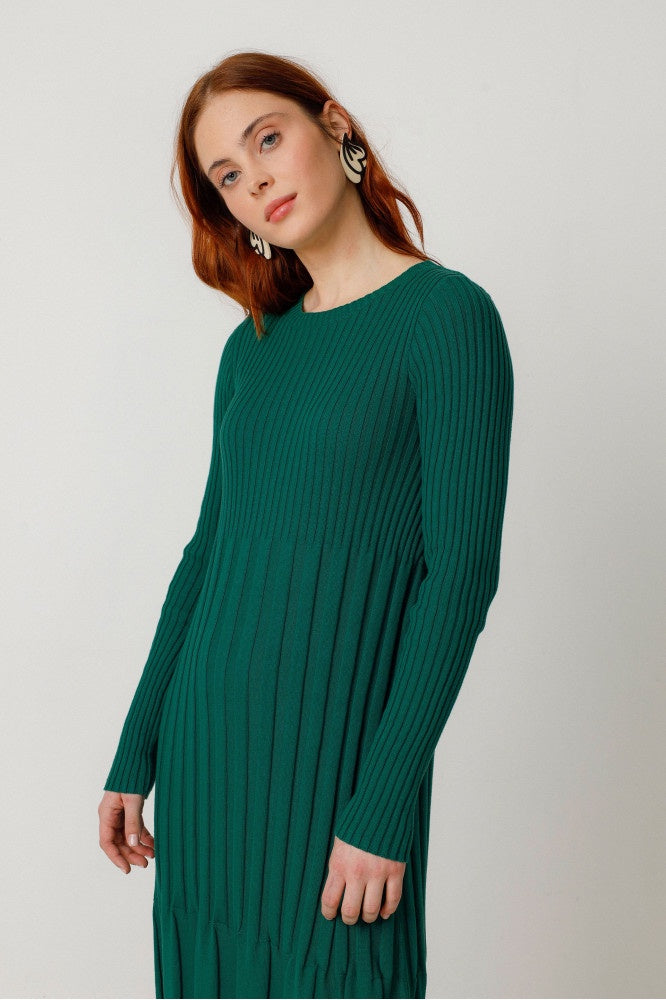 Green Bedia Knit Dress