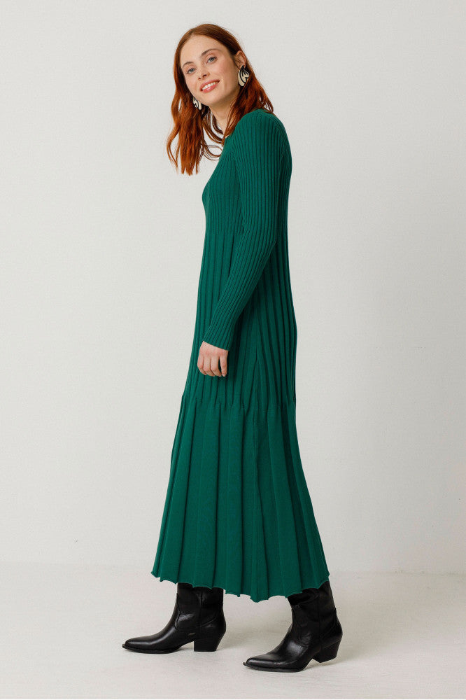 Green Bedia Knit Dress