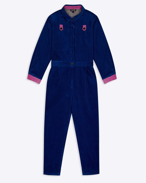 Lowie Cobalt Corduroy Boilersuit