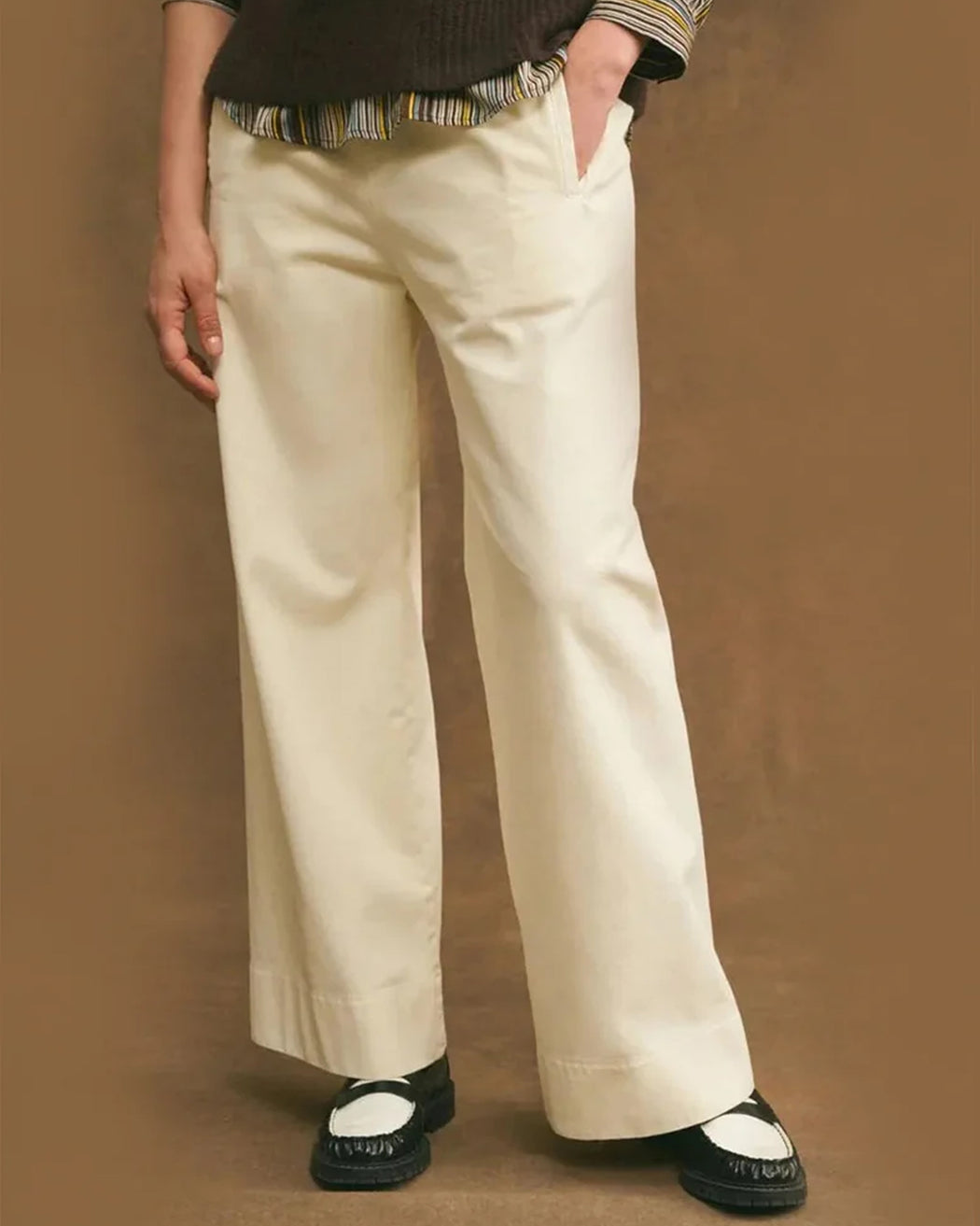 Hod Cream Jimmy Trousers