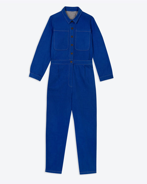 Lowie Cotton Drill Cobalt Boilersuit