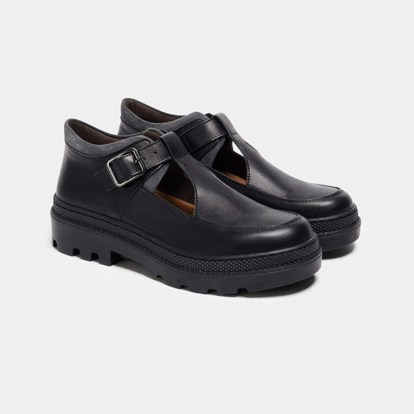 Naguisa Lyra Black Shoes