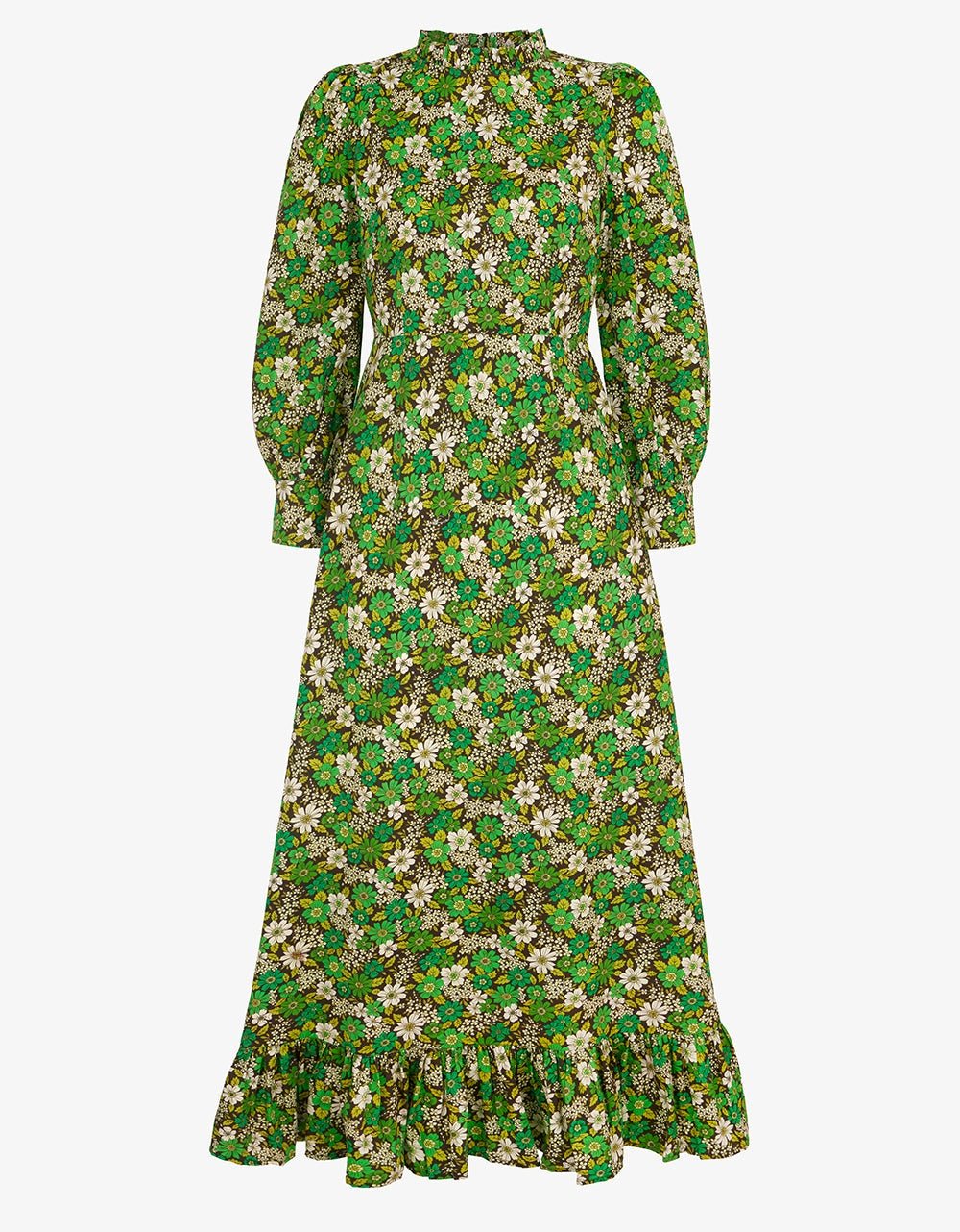 Pink City Prints Lime Petworth Dress