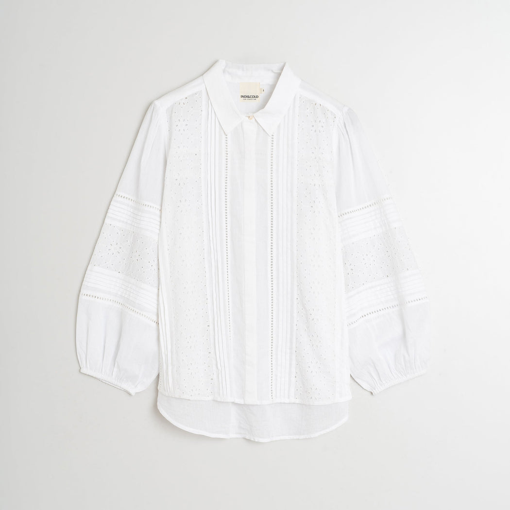 Indi & Cold Broderie Shirt