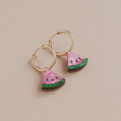 Wolf & Moon Watermelon Hoops